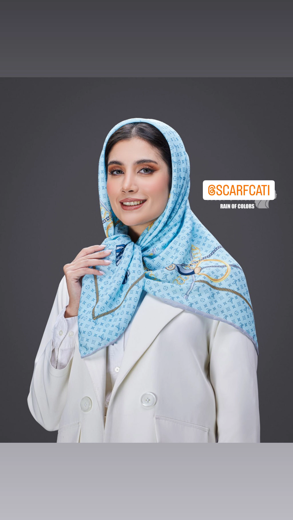 روسری نخ لوگانو مینی