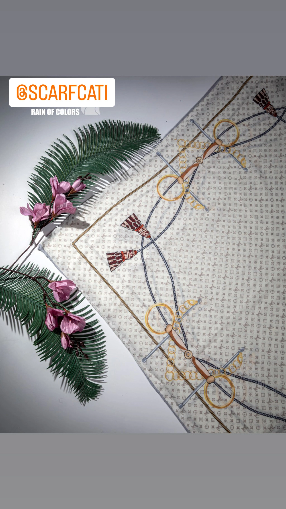 روسری نخ لوگانو مینی