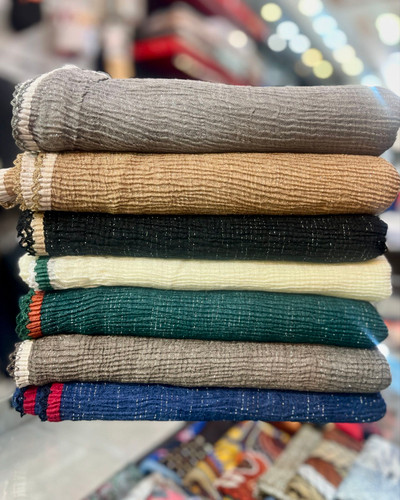 شال برشکا جاشیه دار