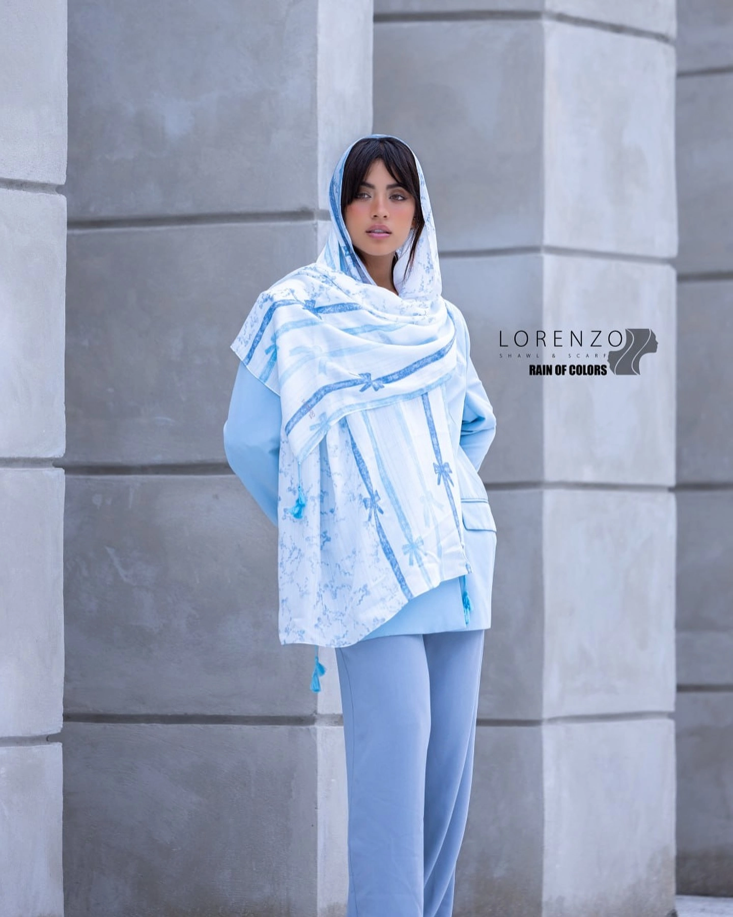 شال چاپی مینیاتور