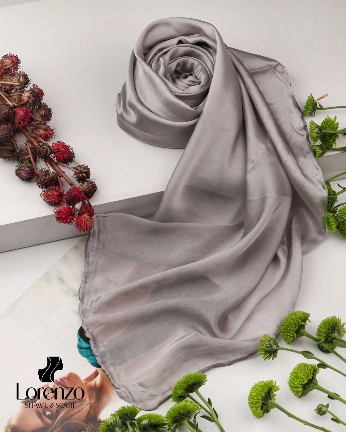 روسری ابریشم مامی