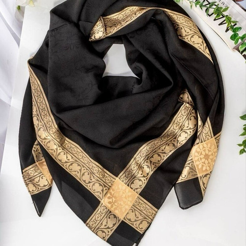 روسری طلاکوب دورحاشیه ترک