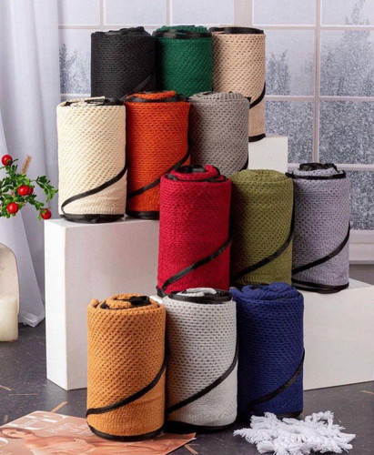 شال ریز بافت مدل ماهی