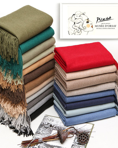 شال موهر ساده وارداتی