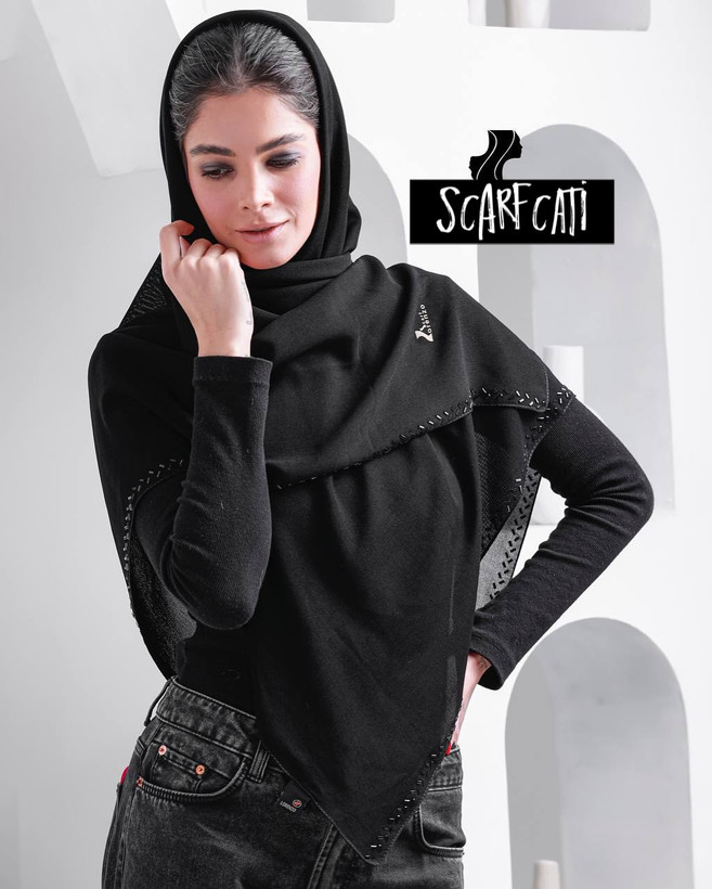 روسری بلک سان نگینی