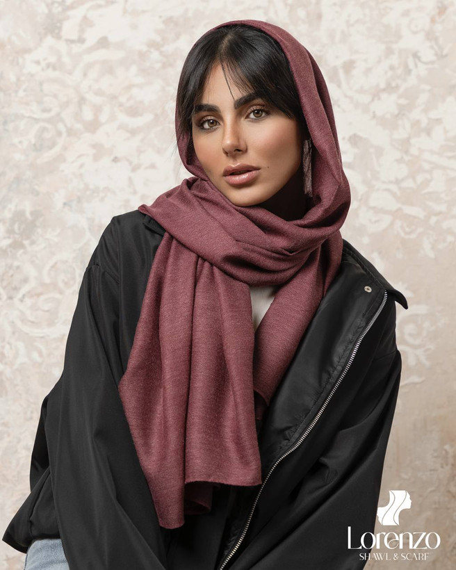شال نخ ملانژ