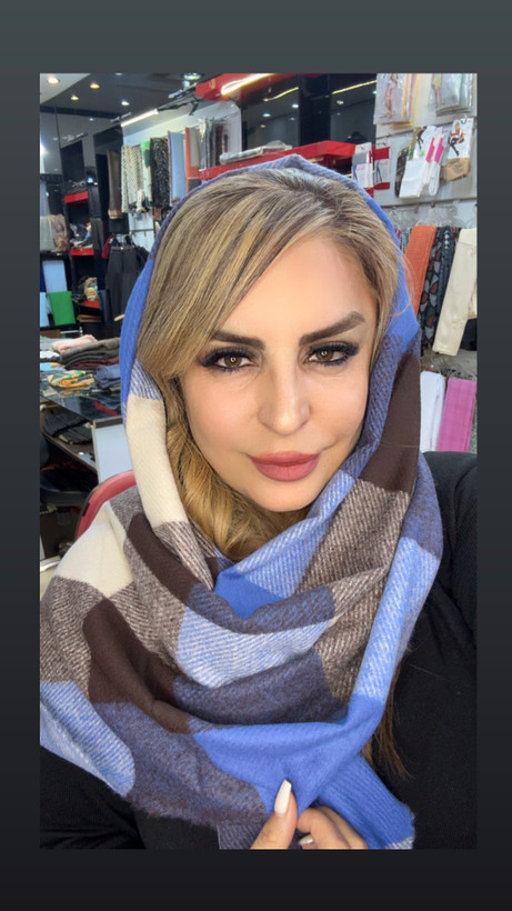 شال موهر چهارخانه