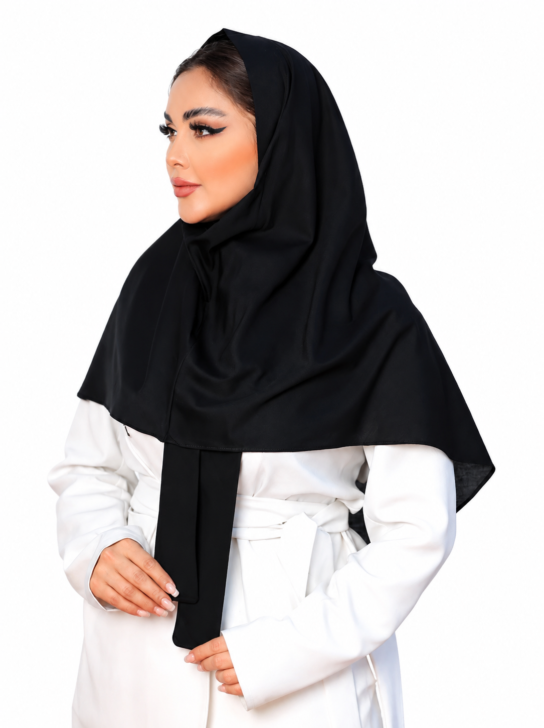 مقنعه کراواتی مشکی